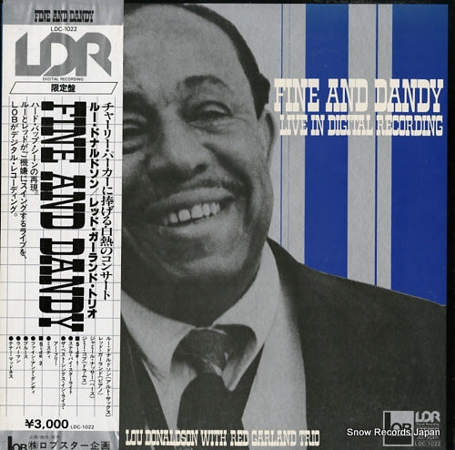 DONALDSON, LOU, WITH RED GARLAND TRIO fine and dandy LDC-1022