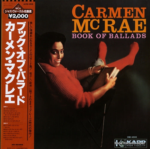 MCRAE, CARMEN book of ballads VIM-4505