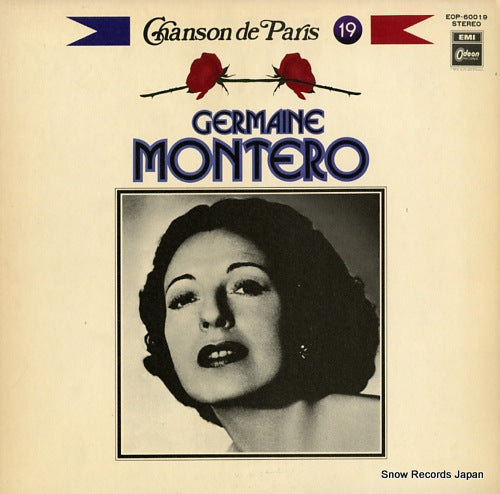 MONTERO, GERMAINE chanson de paris 19 EOP-60019