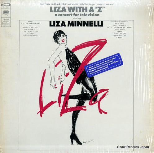MINNELLI, LIZA liza with a "z" (a concert for television) PC31762