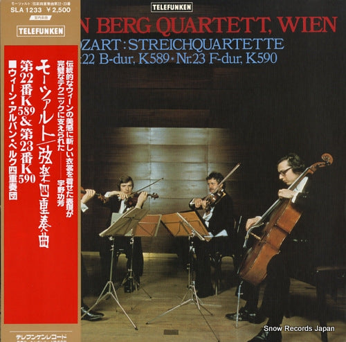 ALBAN BERG QUARTETT,WIEN mozart; streichquartette nr.22 / nr.23 SLA1233