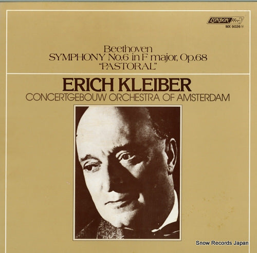 KLEIBER, ERICH beethoven; symphony no.6 "pastoral" MX9026