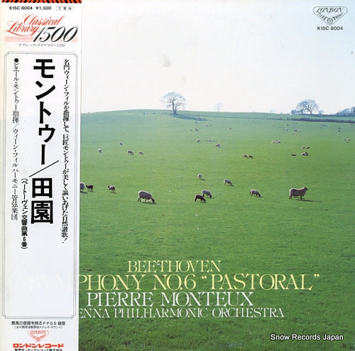 MONTEUX, PIERRE beethoven; symphony no.6 "pastoral" K15C8004