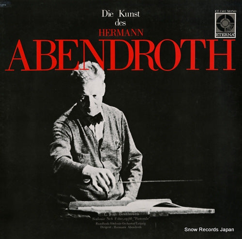 ABENDROTH, HERMANN beethoven; sinfonie nr.6 "pastorale" ET-1501