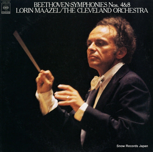 MAAZEL, LORIN beethoven; symphony nos.4 & 8 25AC740