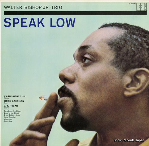 BISHOP, WALTER, JR. speak low PA-3077(M)