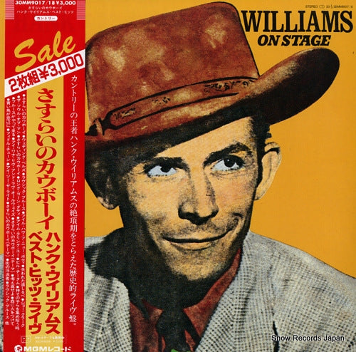 WILLIAMS, HANK on stage 30MM9017/8