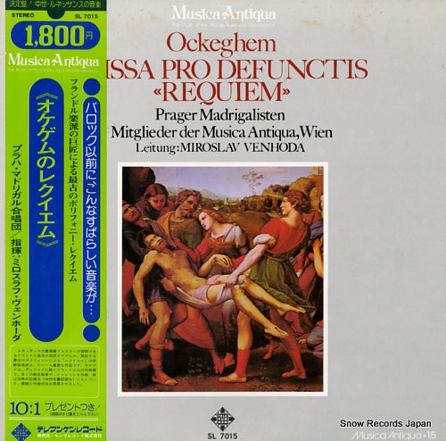 VENHODA, MIROSLAV ockeghem; missa pro defunctis "requiem" SL7015