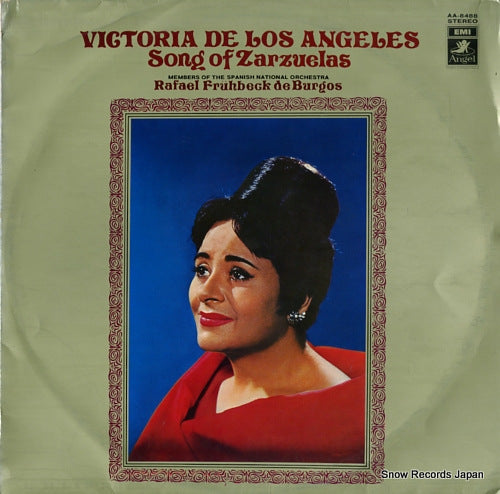 DE LOS ANGELES, VICTORIA song of zarzuelas AA-8488