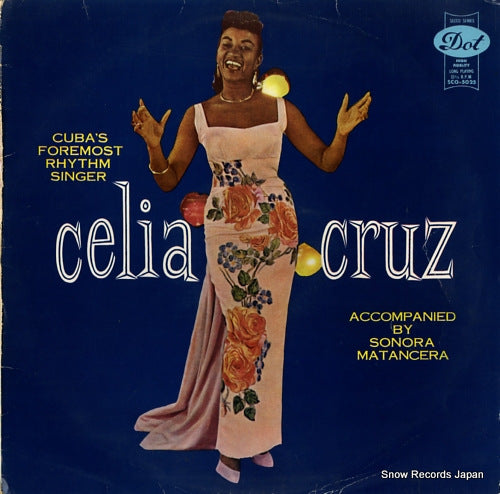 CRUZ, CELIA cuba's foremost rhythm singer SCO-5025