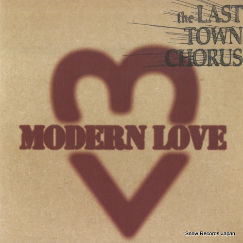 LAST TOWN CHORUS, THE modern love VJS8