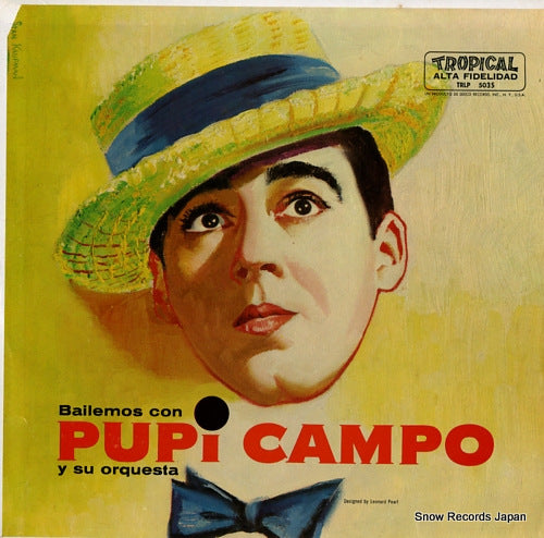 CAMPO, PUPI bailemos con pupi campo y su orquesta TRLP5035