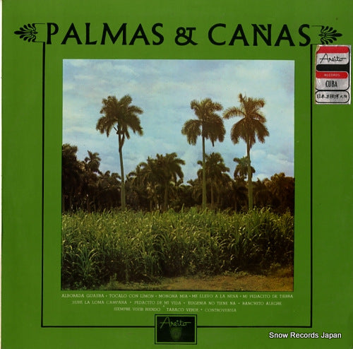 CONJUNTO PALMAS Y CANAS palmas y canas LPA-3210