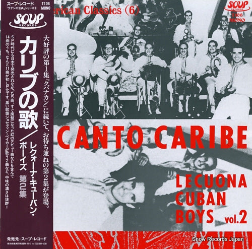LECUONA CUBAN BOYS canto caribe T106