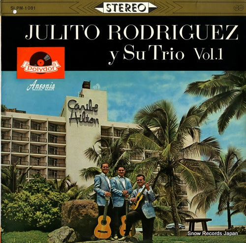 RODRIGUEZ, JULITO julito rodriguez y su trio vol.1 SLPM-1081