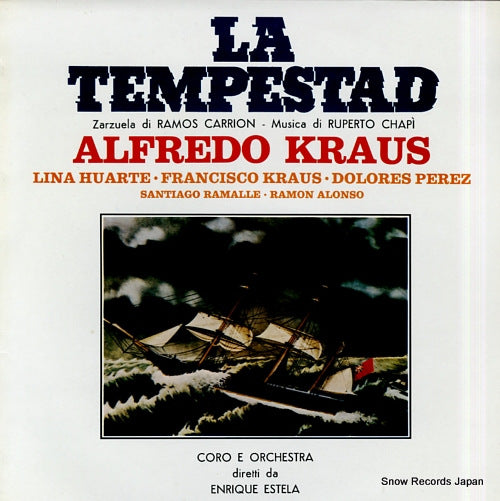 KRAUSS, ALFREDO la tempestad GB503