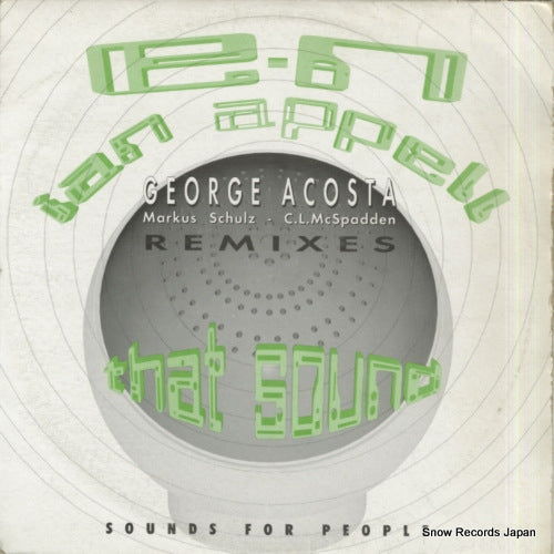 E-N IAN APPELL that sound (remixes) SFP9608