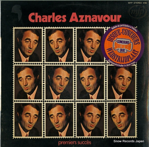 AZNAVOUR, CHARLES premiers succes MFP5196