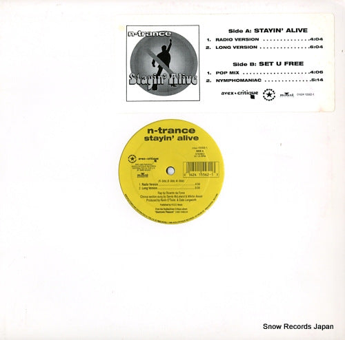 N-TRANCE stayin' alive / set u free 0162415562-1