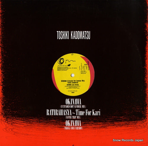 KADIMATSU, TOSHIKI okinawa M13L-1003