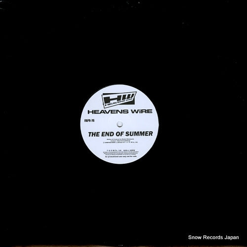 HEAVENS WIRE / ASTERISK the end of summer / music for a better life FAPR-76