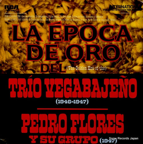 TRIO VEGABAJENO / PEDRO FLORES la epoca de oro del FSP-238(E)