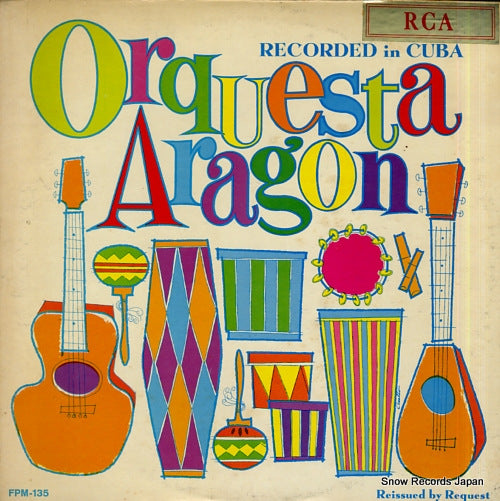 ORQUESTA ARAGON recorded in cuba FPM-135
