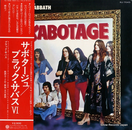 BLACK SABBATH sabotage RJ-7043