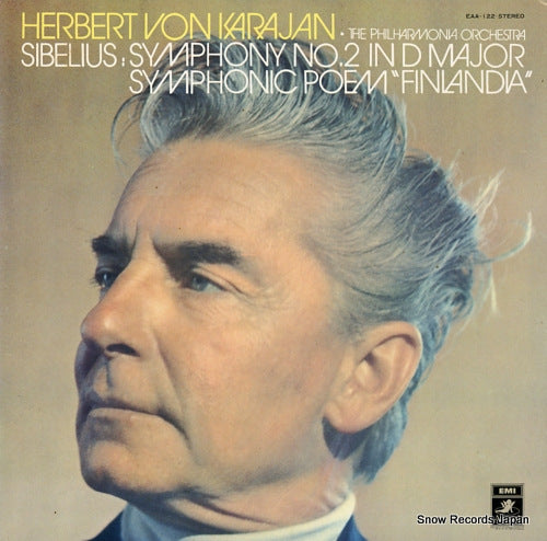 KARAJAN, HERBERT VON sibelius; symphony no.2 & "finlandia EAA-122