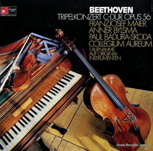 MAIER, FRANZJOSEF beethoven; tripelkonzert c-dur opus56 ULX-3192-H