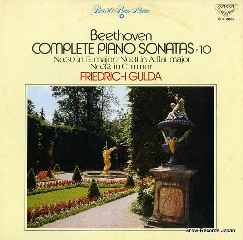 GULDA, FRIEDRICH beethoven; piano sonatas 10 SOL2022