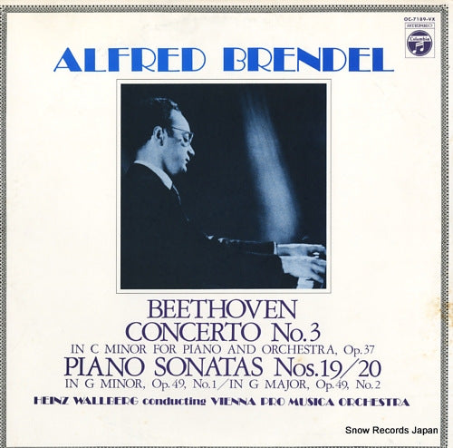 BRENDEL, ALFRED beethoven; piano concerto no.3 OC-7189-VX