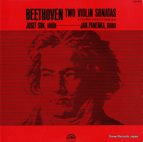 SUK, JOSEF / JAN PANENKA beethoven; two violin sonatas OQ-7251-S
