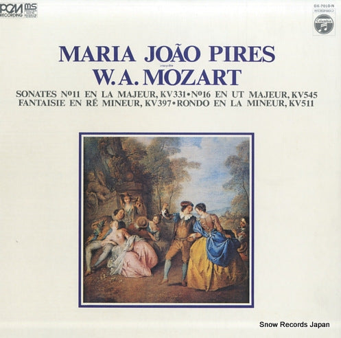 JOAO PIRES, MARIA mozart; sonates no.11 / no.16 / fantaisie / rondo OX-7010-N