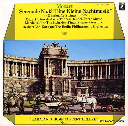 KARAJAN, HERBERT VON mozart; serenade no.13 "eine kleine nachtmusik" AWF-1076