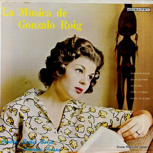 ROIG, GONZALO la musica de gonzalo roig MT-121