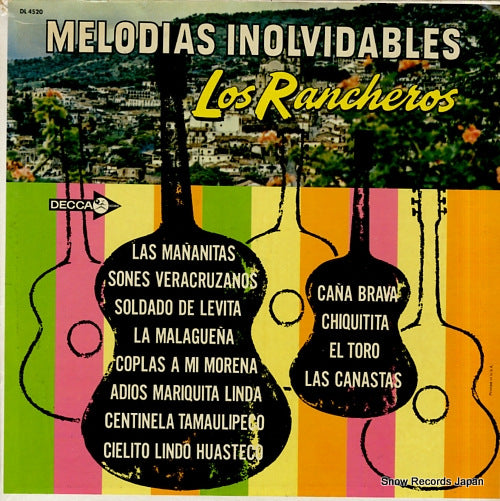 LOS RANCHEROS melodias inolvidables DL4520