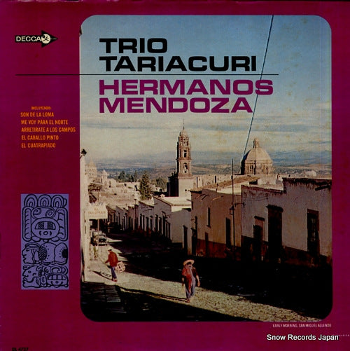 TRIO TARIACURI hermanos mendoza DL4737