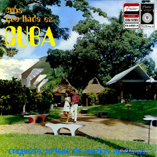 ORQUESTA CUBANA DE MUSICA MODERNA cuba que linda es cuba LDS-3308