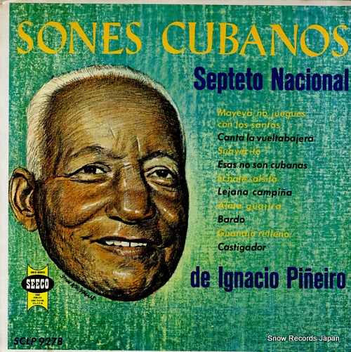 SEPTETO NACIONAL DE IGNACIO PINEIRO sones cubanos SCLP-9278