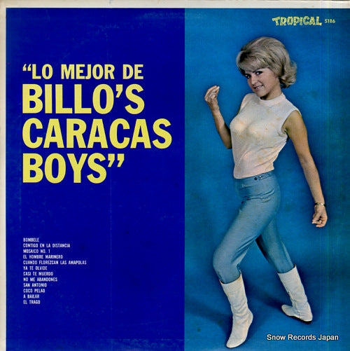 BILLO'S CARACAS BOYS lo mejor de billo's caracas boys TRLP-5186