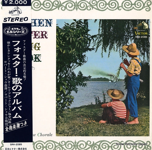 SHAW, ROBERT foster song book SRA-2085