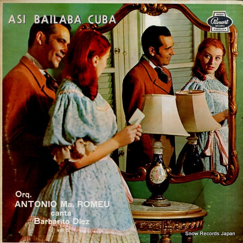 ROMEU, ANTONIO MARIA asi bailaba cuba LP-3054