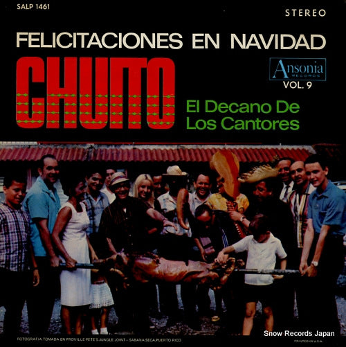 CHUITO felicitaciones en navidad vol.9 SALP1461