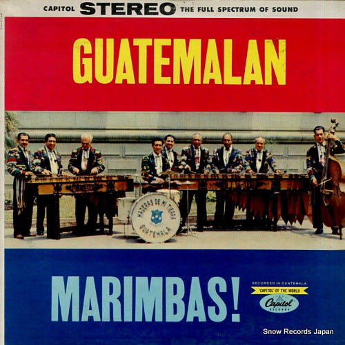 MADERAS DE MI TIERRA ORCHESTA, THE guatemalan marimba music ST10170
