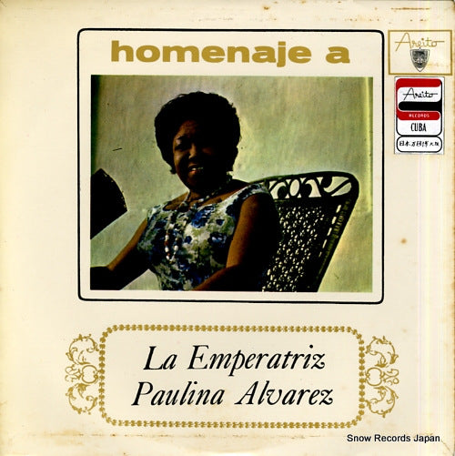 ALVAREZ, PAULINA homenaje a la emperatriz LPA1041