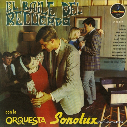 ORQUESTA SONOLUX el baile del recuerdo LP12-679