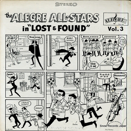 ALEGRE ALL-STARS, THE lost & found - the alegre all stars vol.3 SLPA8430