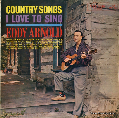 ARNOLD, EDDY country songs i love to sing RA5266