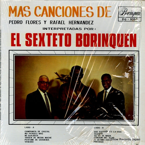 SEXTETO BORINQUEN mas canciones de pedro flores y rafael hernandez DG-1094
